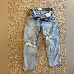 Abercrombie & fitch high rise mom jeans size 26